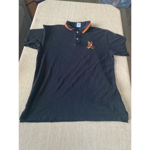 Psycho Bunny Men’s Surrey Polo Shirt Navy M - Picture 1 of 8
